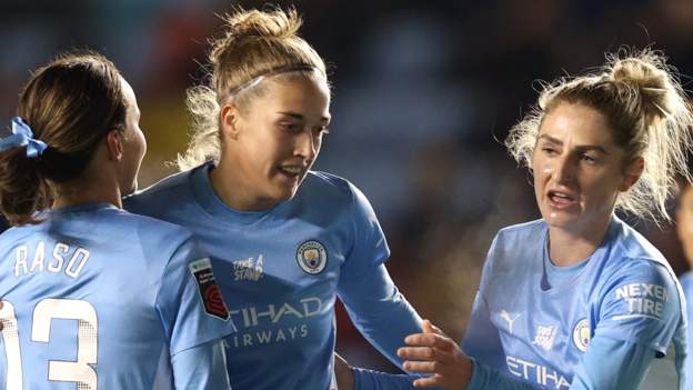 Women's League Cup: Man City's easy win, Sunderland beat Blackburn