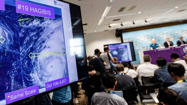 Typhoon Hagibis met with 'intransigence'