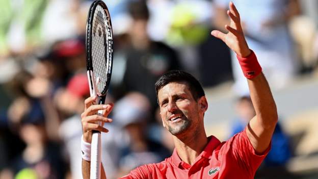 French Open: Novak Djokovic & Rafael Nadal into last 16 at Roland Garros