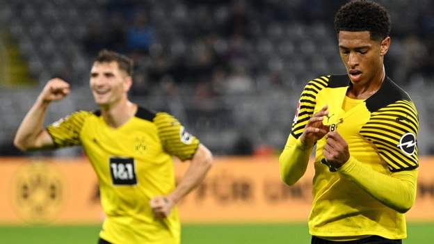 Borussia Dortmund 3-2 Hoffenheim: Reyna, Bellingham and Haaland score in win