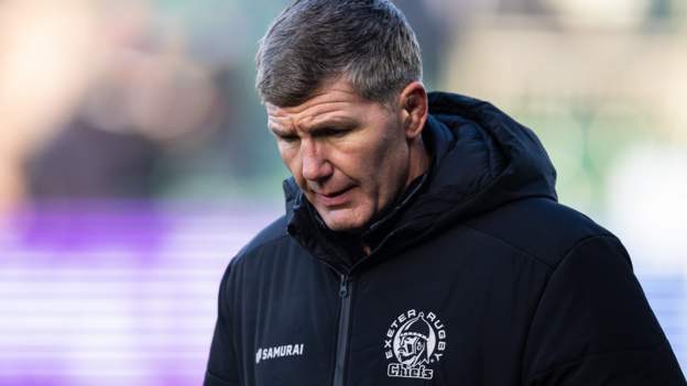 Rob Baxter: Exeter boss wants more leadership from senior players after Bath loss