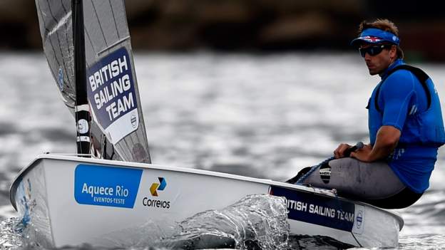 Ed Wright: British sailor wins second European Finn title - BBC Sport