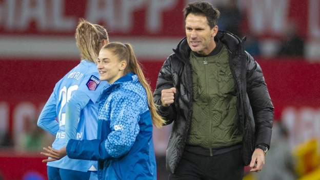 Man Utd 1-3 Man City: Statement win as United recognise 'clear gap' in WSL