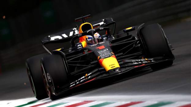 Italian Grand Prix: Max Verstappen fastest in first practice at Monza