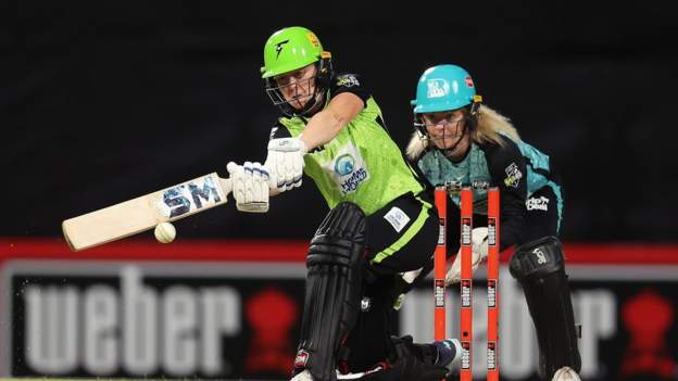 Knight's Thunder exit WBBL with loss to Heat