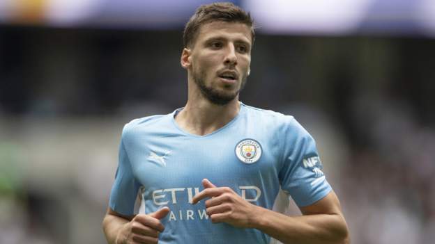 Ruben Dias: Manchester City defender signs contract extension until 2027