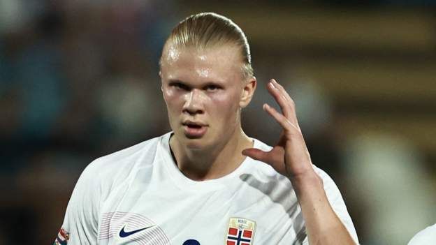 Serbia 0-1 Norway: Erling Haaland scores winner in first international since Man City deal agreed