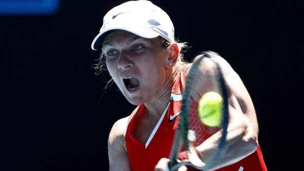 Australian Open: Simona Halep beaten by Alize Cornet