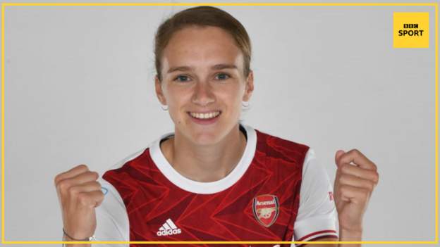 Vivianne Miedema: Arsenal striker breaks all-time WSL goals record with hat-trick against Tottenham