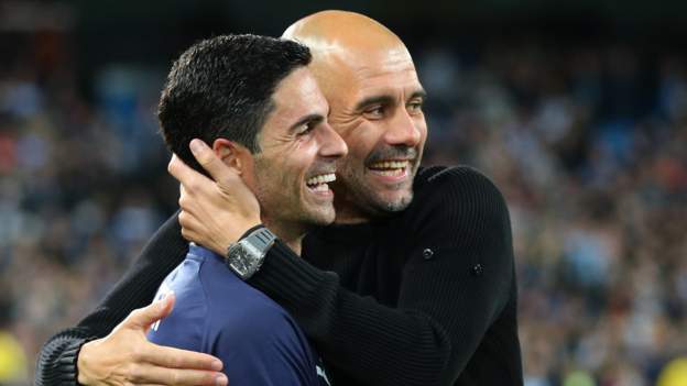 'Strange' to fight Guardiola for title - Arteta