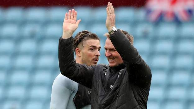 Jack Grealish: Aston Villa can be stronger following �100m sale of captain, says Dean Smith