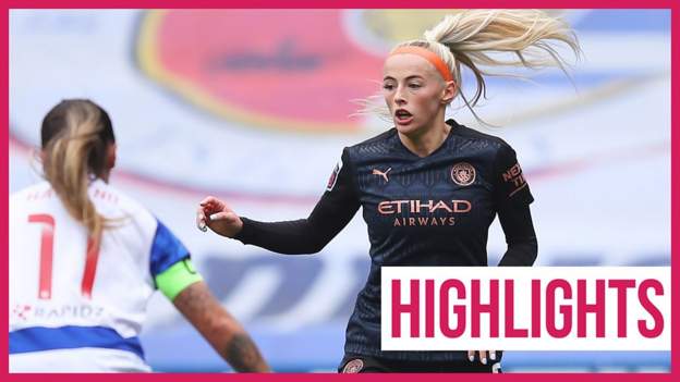 WSL: Reading Women 1-1 Manchester City Women highlights
