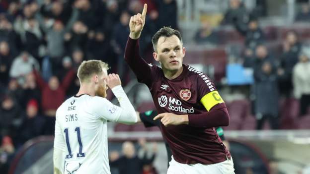 Hearts 2-2 Ross County: Lawrence Shankland rescues point