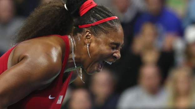 Fed Cup Serena Williams Loses Singles But Usa Beat Latvia To Reach 