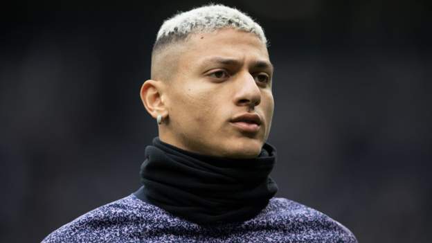 Richarlison: Knee injury rules out Tottenham forward for three to four ...