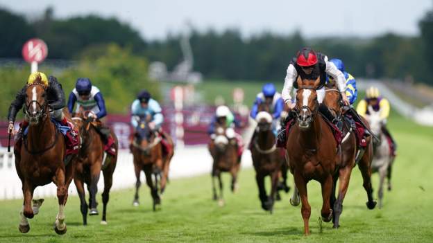 Goodwood Cup: Kyprios beats Stradivarius to claim dramatic victory
