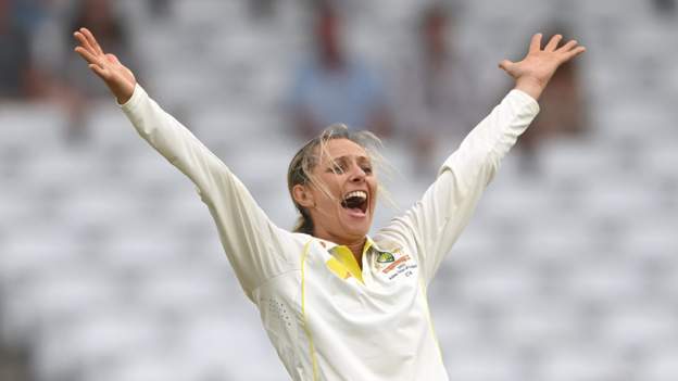 The Ashes: Ash Gardner takes eight wickets as Australia beat England by 89 runs