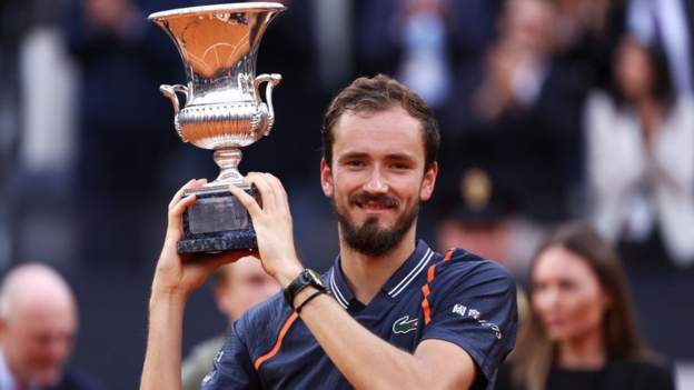 Italian Open: Daniil Medvedev beats Holger Rune to win first ATP clay-court title