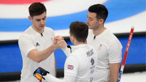 Winter Olympics: Great Britain's men's curlers close to last four; women's hopes dented