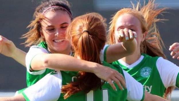 Women's Scottish Cup: Hibernian Put Seven Past Rivals Hearts - BBC Sport