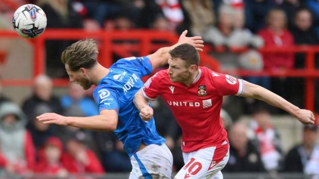 Wrexham 2-1 Stockport County: Andy Cannon goal secures late win over ...