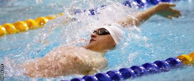 Larne swimmer Conor Ferguson