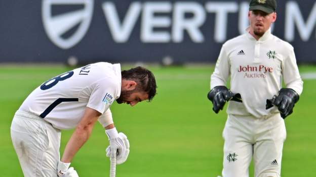 Higgins steadies Middlesex at rain-hit Trent Bridge-ZoomTech News