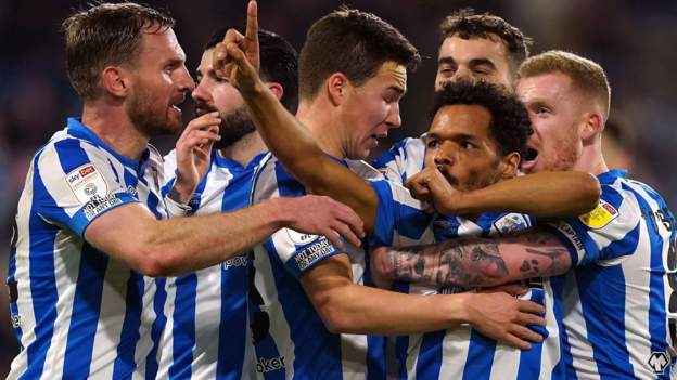 Huddersfield Town 2-0 Derby County: Duane Holmes & Jordan Rhodes seal Terriers win