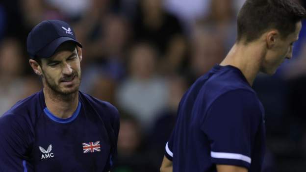 Davis Cup: Groot-Brittannië heeft zich na een 2-1 nederlaag van Nederland niet geplaatst voor de knock-outronde.