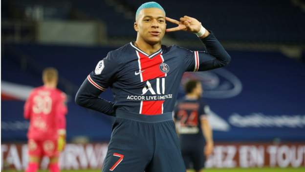 Blue Haired Mbappe Scores In Psg Win News Delivery