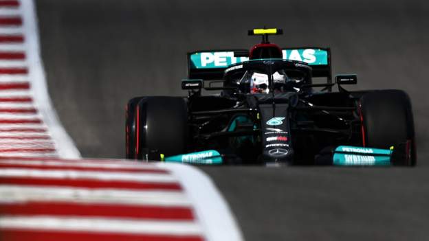 Valtteri Bottas fastest as Mercedes set United States GP pace