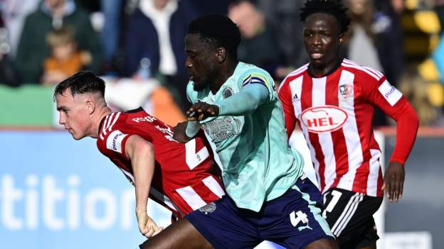 Exeter City 1-1 Fleetwood Town - BBC Sport