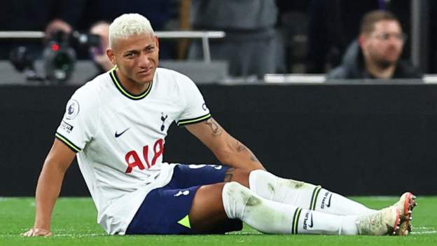 Richarlison: Spurs striker's World Cup hopes in doubt after injury - BBC Sport