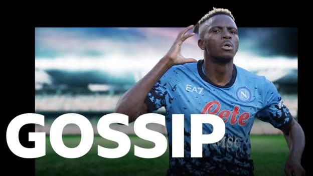 Thursday's gossip: Osimhen, Leao, Moukoko, Pellistri, Kane, Fernandez, Mykhaylo