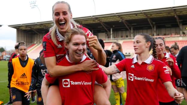 <div>Manchester United reach historic first Women's FA Cup final - but have 'not won anything' yet</div>