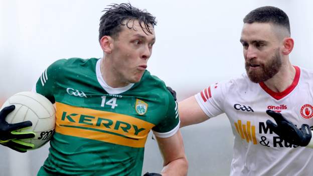 Allianz Football League: Tyrone beat Kerry 1-15 to 2-9 to boost Division One survival hopes – NewsEverything Northern Ireland