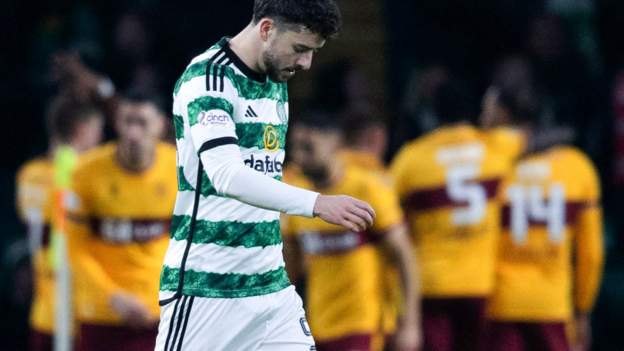 Celtic 1-1 Motherwell: 'No excuse' for leaders not winning game, says Brendan Rodgers