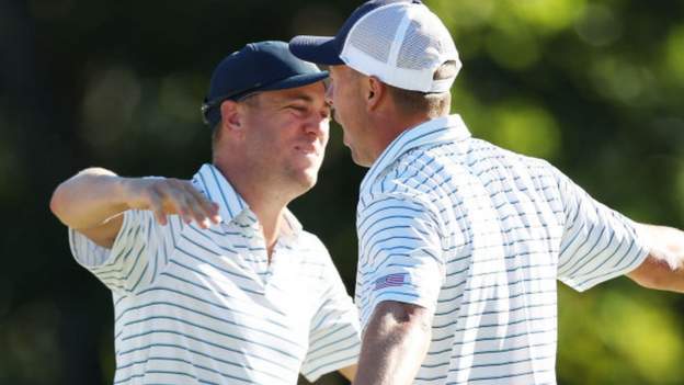 Presidents Cup: Team USA extend lead after round two