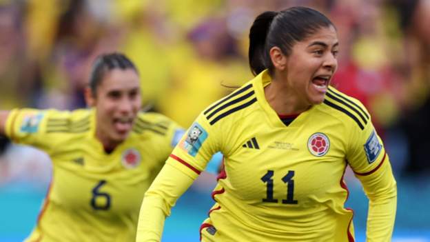 Colombia beat South Korea as Phair makes history