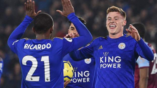Leicester 4 1 West Ham Routine Win For Foxes Despite Jamie Vardy Blow Bbc Sport 6591