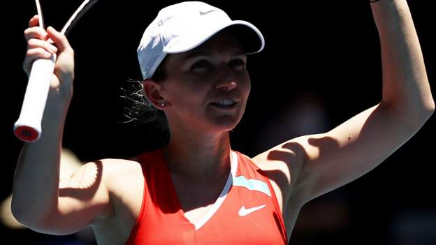 Australian Open: Simona Halep crushes Danka Kovinic to race into fourth round