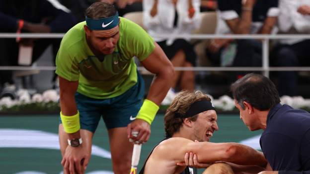 French Open: Rafael Nadal feels 'very sorry' for Alexander Zverev