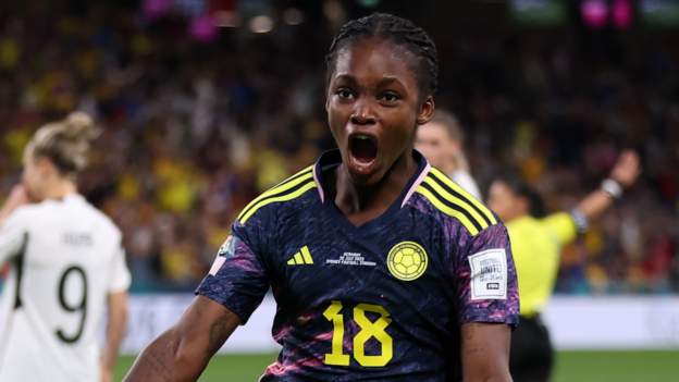 Injury time winner sees Colombia stun Germany