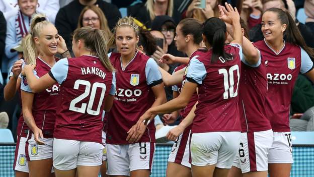 Aston Villa 4-3 Manchester City: Rachel Daly scores twice on debut as hosts win ..