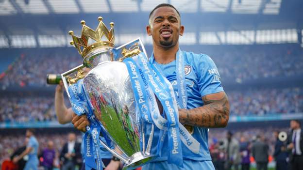 Gabriel Jesus: Manchester City and Brazil forward having medical at Arsenal before £45m move