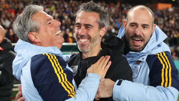 Spain boss Vilda says family have 'suffered'