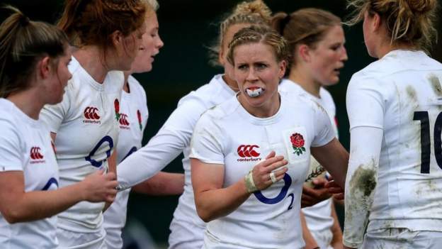 International Women's Rugby Series: England beat Canada 27-20 - BBC Sport