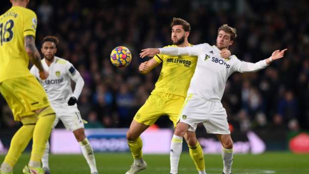 Leeds 2-2 Brentford: Patrick Bamford levels in four-goal thriller