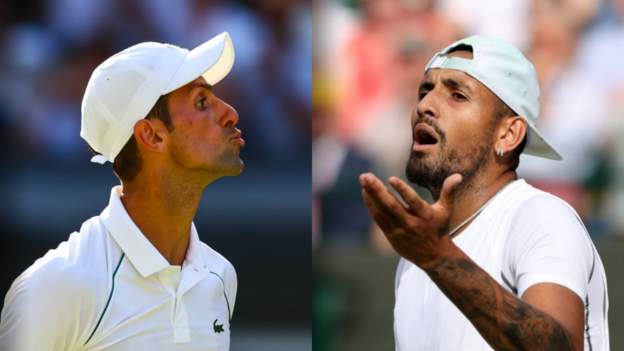<div>Wimbledon: Novak Djokovic and Nick Kyrgios set for final with 'fireworks'</div>