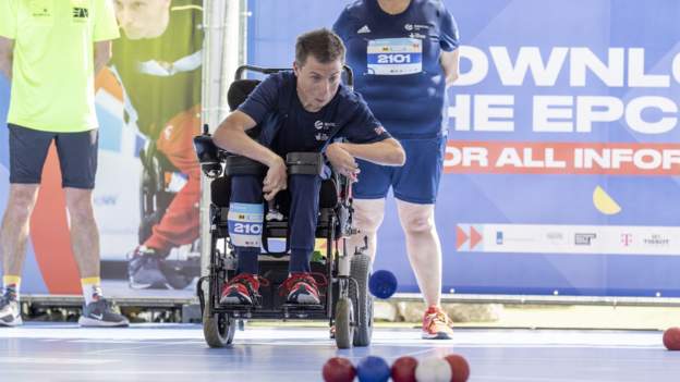 GB's Smith and Arnott win Boccia silver medals